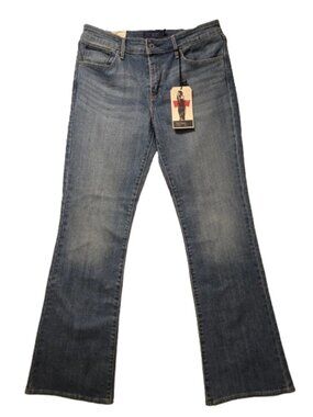 Levi's Jeans Size 10/30 x 32 Demi Curve Classic Boot Cut Mid Rise Light Wash